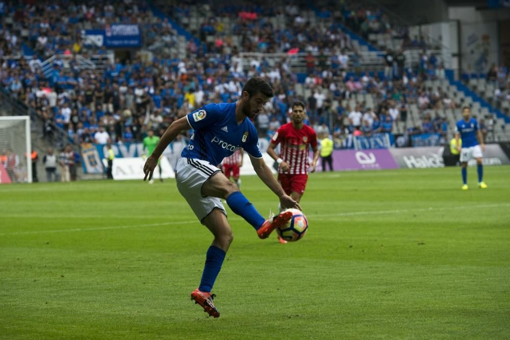 El partido Real Oviedo-UD Almería, en imágenes