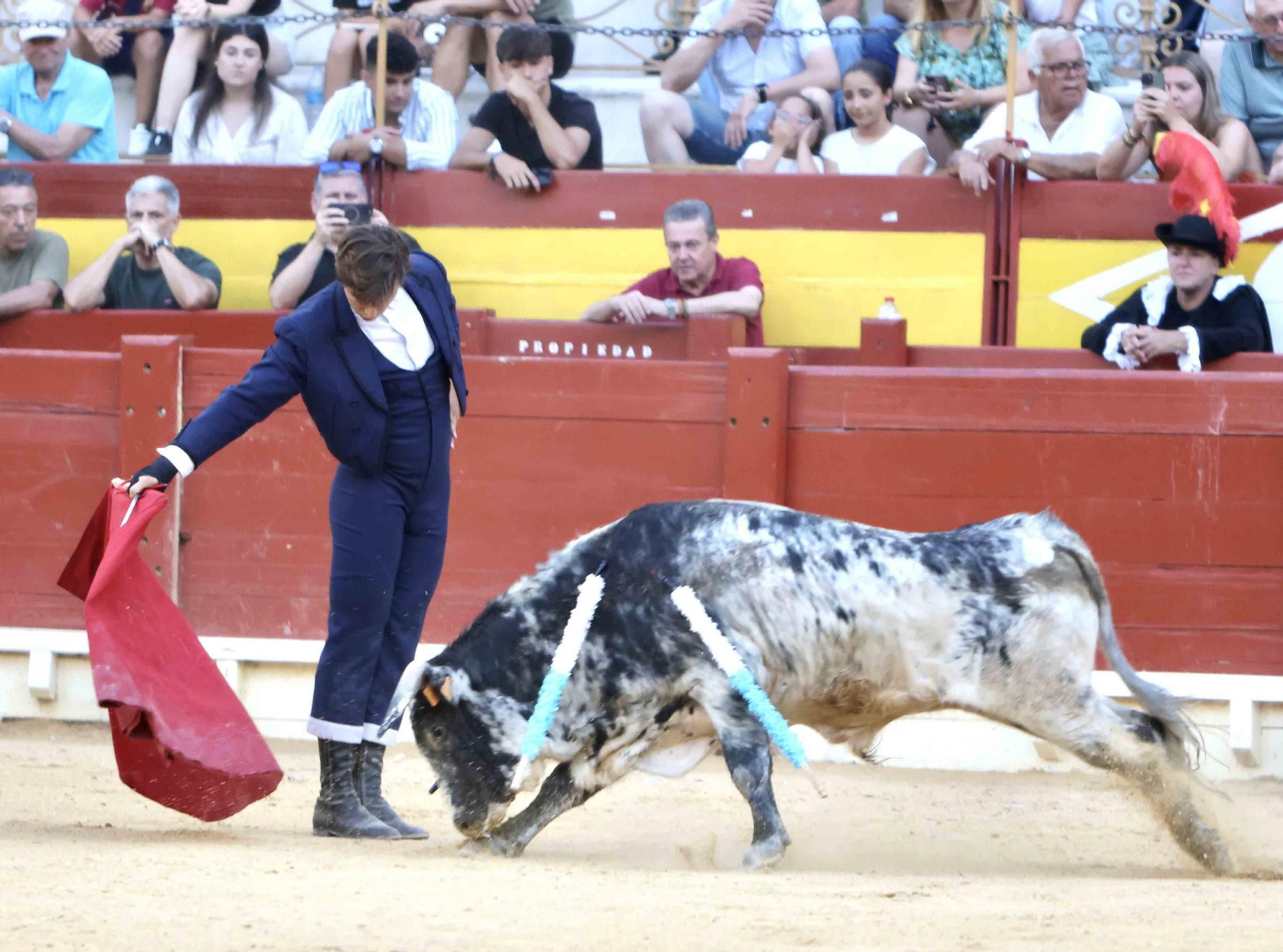 Samuel Castejón triunfa en la primera clase práctica de la Feria de Hogueras 2024