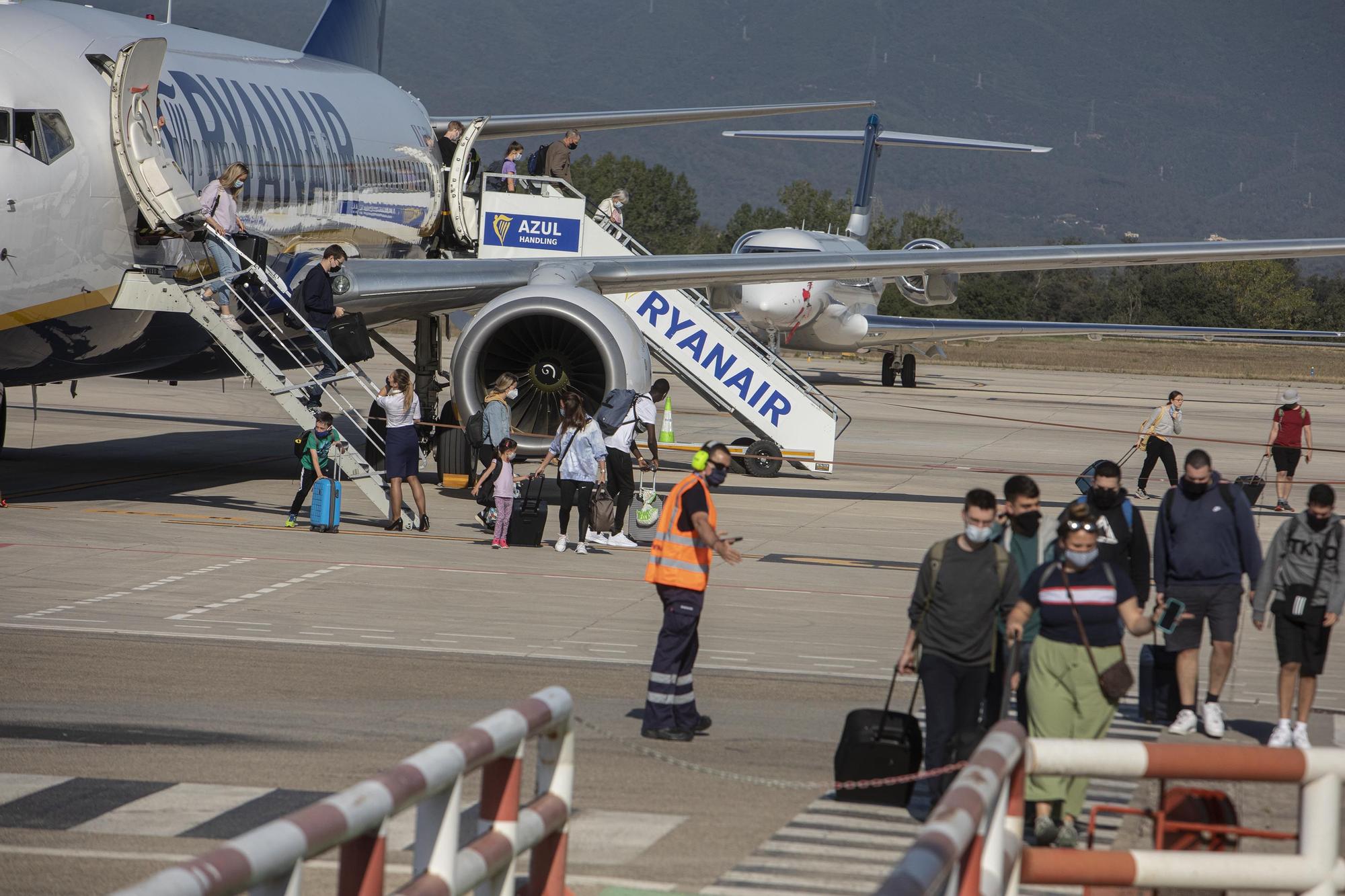 «Només estava ocupada una quarta part de l’avió»