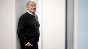 Jesús Ceberio, exdirector de El País y autor de La llamada, el día de la entrevista.