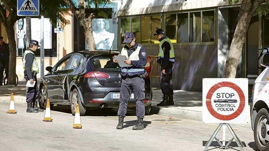 Gran campaña de control de vehículos en varios municipios de Balears