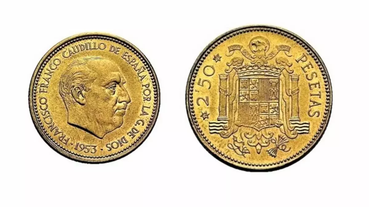 Moneda de dos pesetas y media