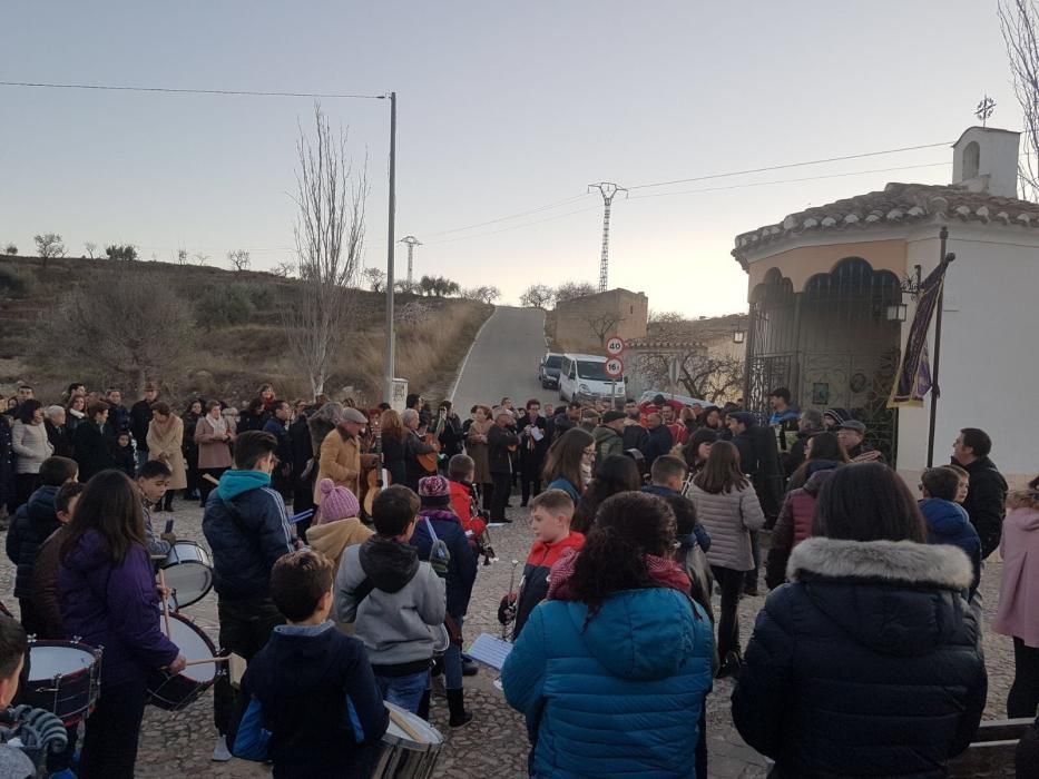 San Blas prende las hogueras de Bullas