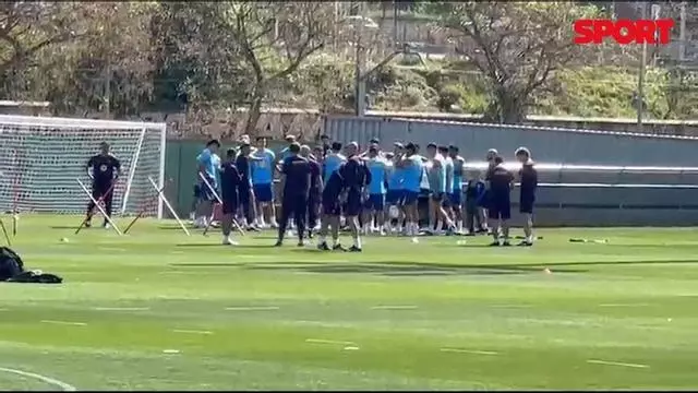 Bernal no ha salido al campo en una sesión con los jóvenes Cortes, Tommy y Espart