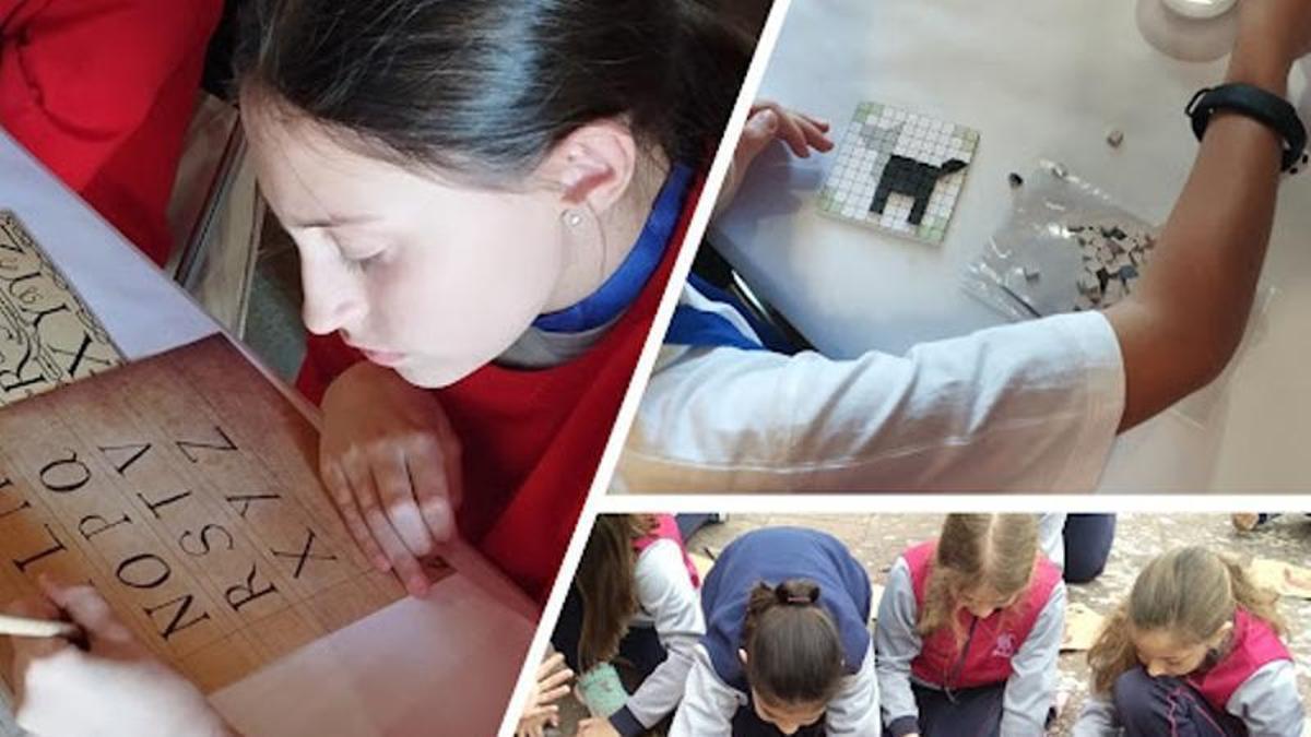 Distintas actividades infantiles en el Museo de Cáceres.