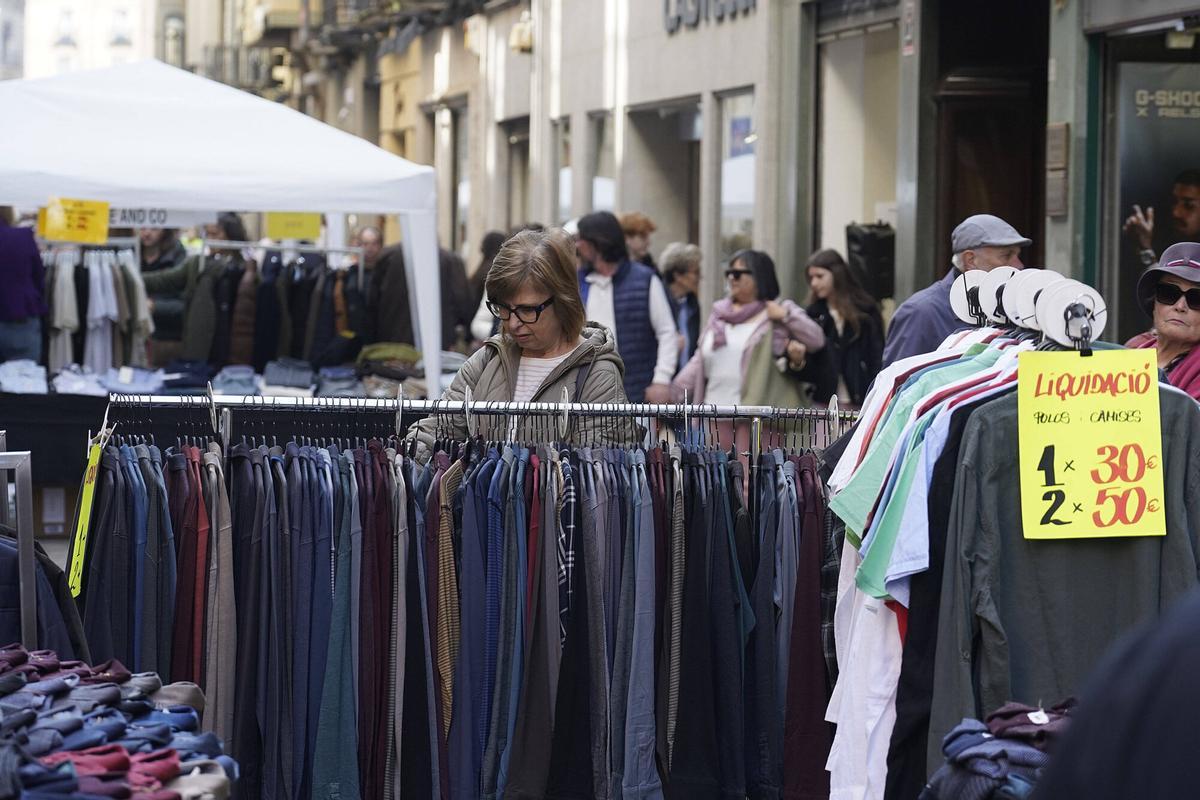 Les imatges de la botiga al carrer de Girona