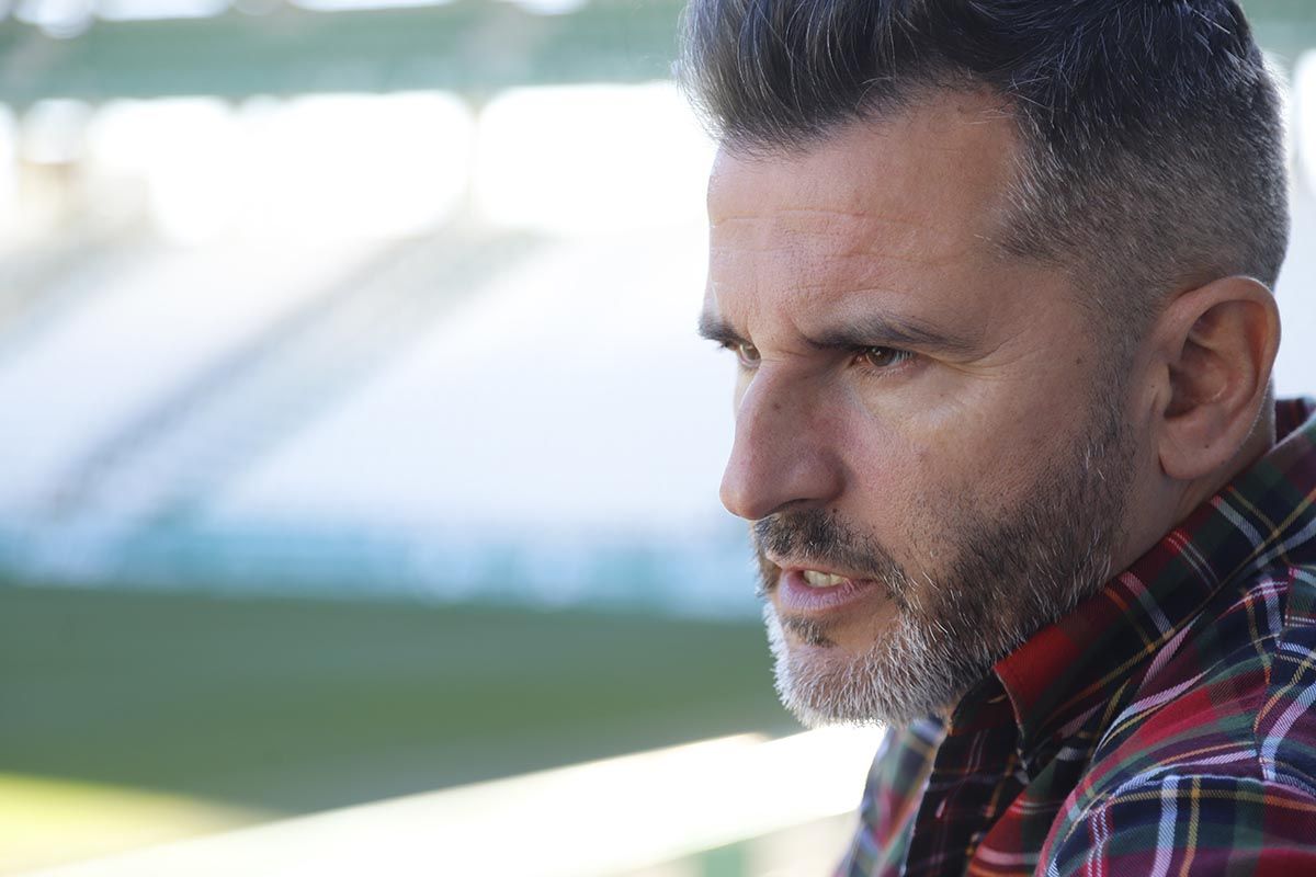 Iván Ania, entrenador del Córdoba CF