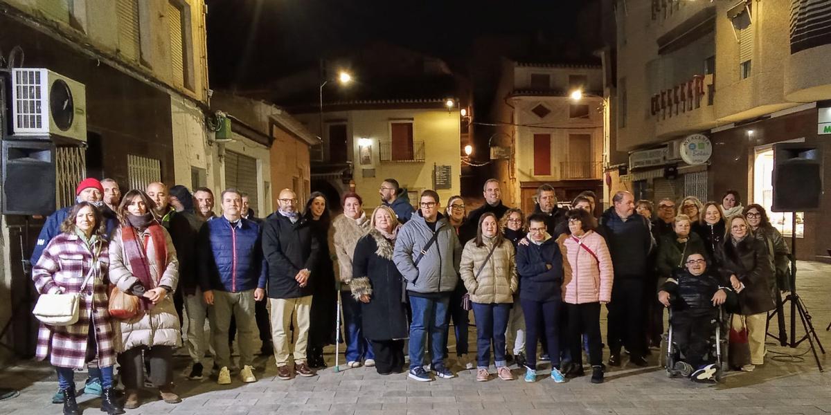 Tras la lectura del manifiesto en Cehegín