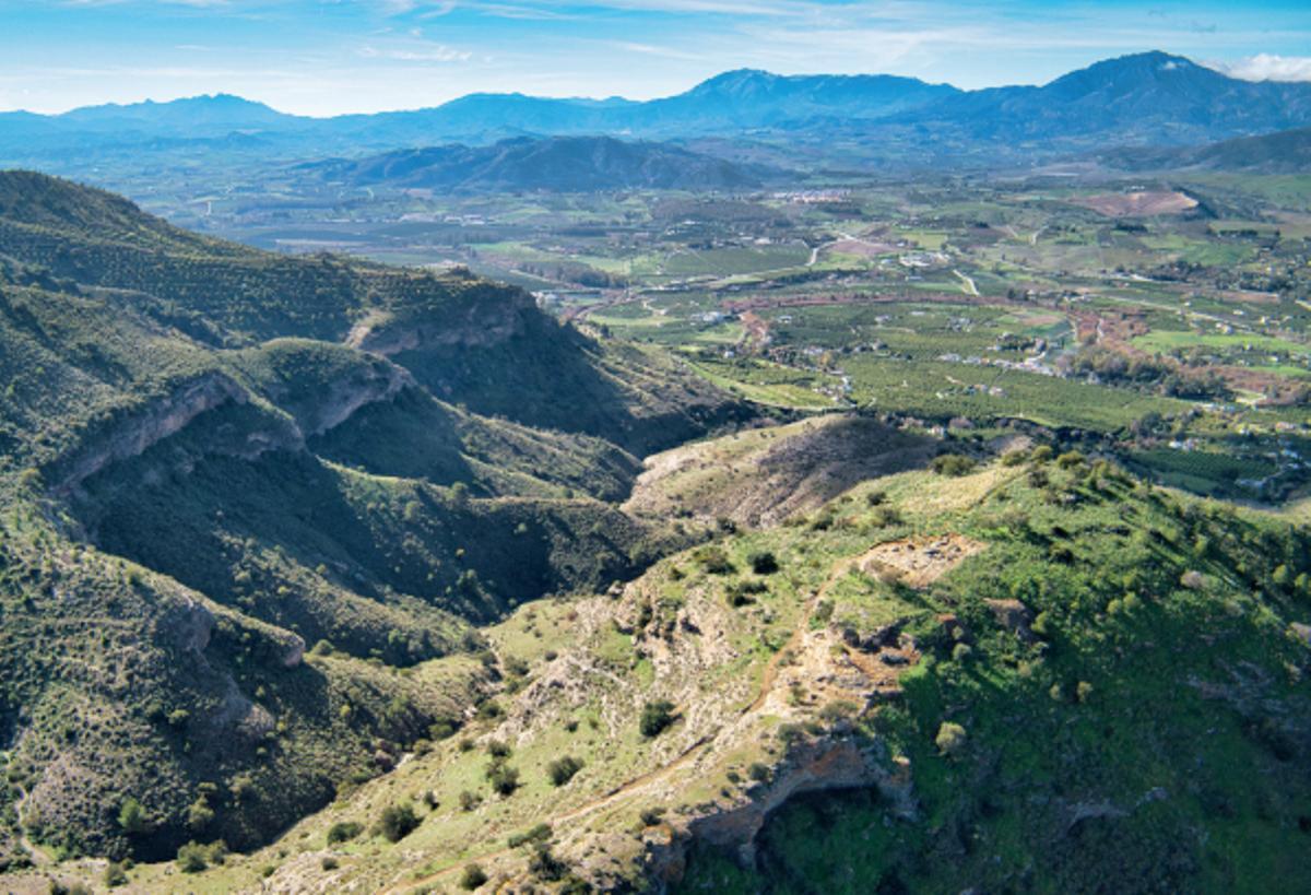 Vista con dron de Castillejos de Quintana y la Vega de Santa María -todavía conserva el nombre-.