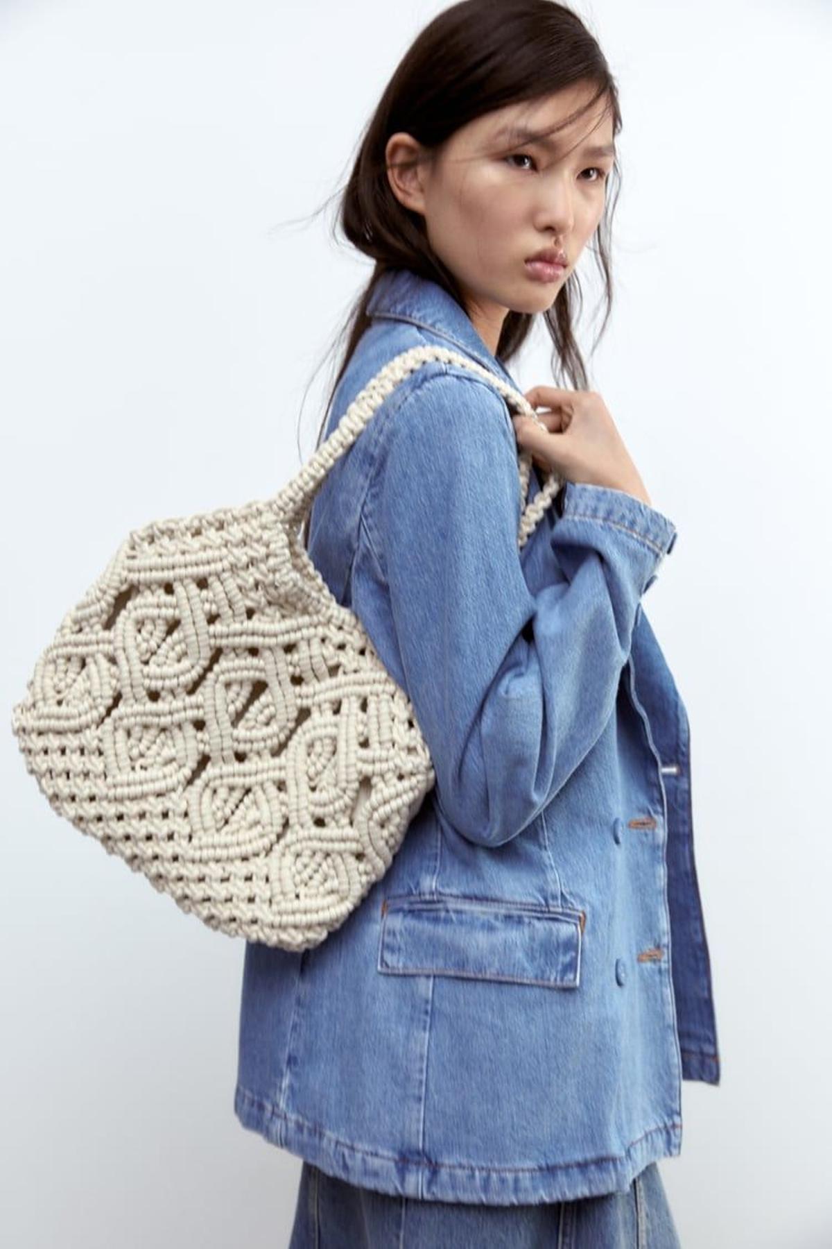 Bolso de macramé