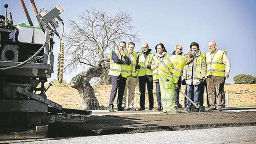 La A-422 estará terminada en dos semanas