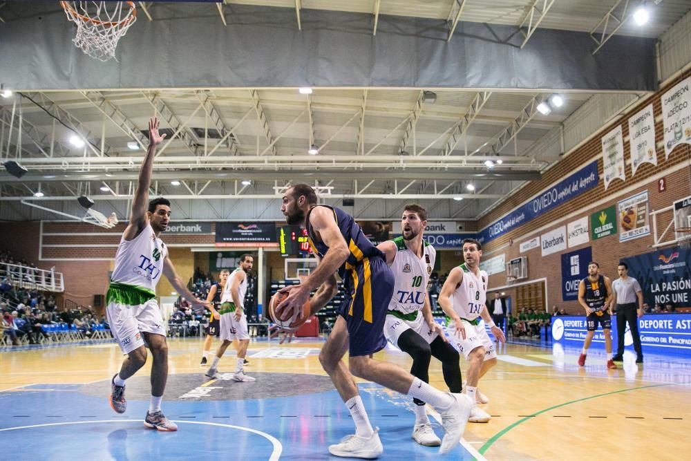 El Liberbank Oviedo Baloncesto se impone al Tau Ca