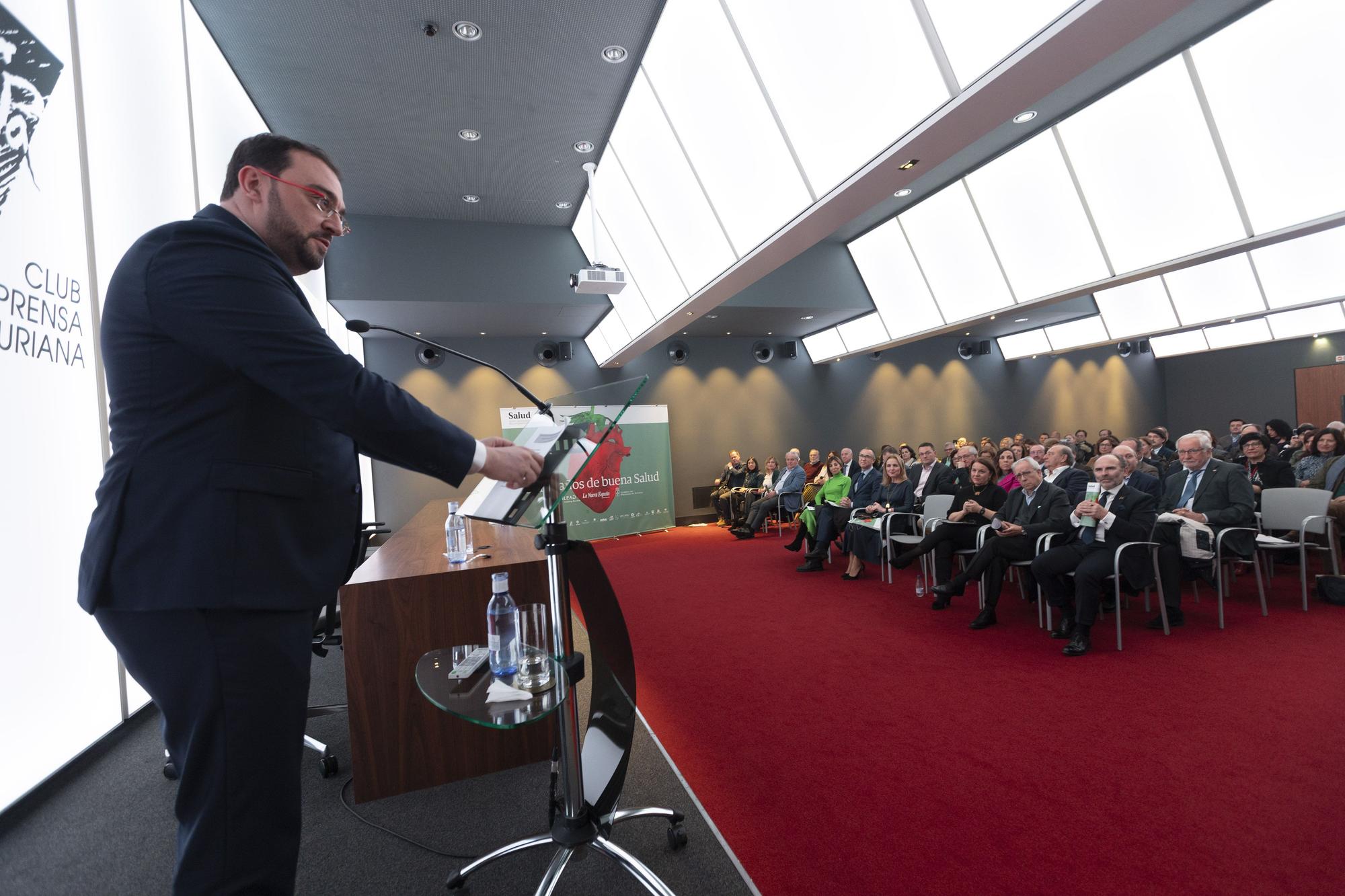 Quinto aniversario del Suplemento "Salud" de LA NUEVA ESPAÑA: acto en el Club Prensa