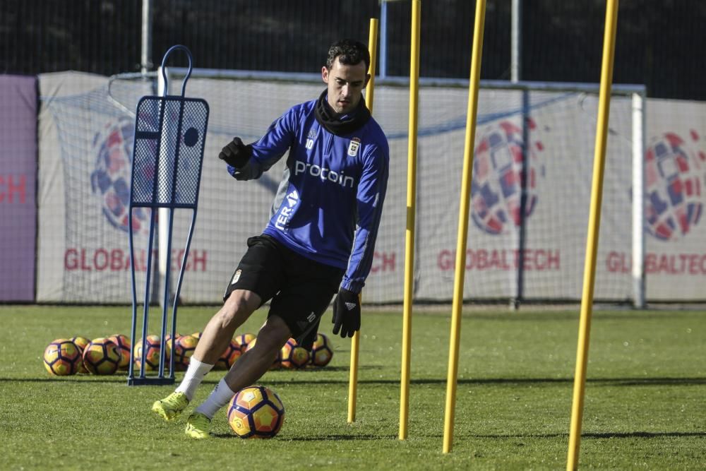 Entrenamiento del Real Oviedo