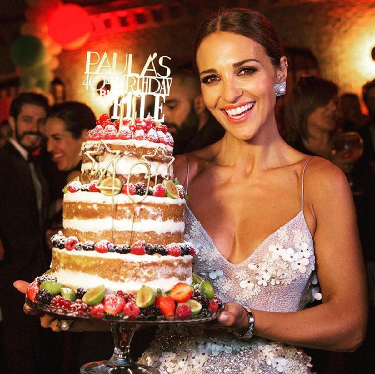 Paula Echevarría en su 40 cumpleaños