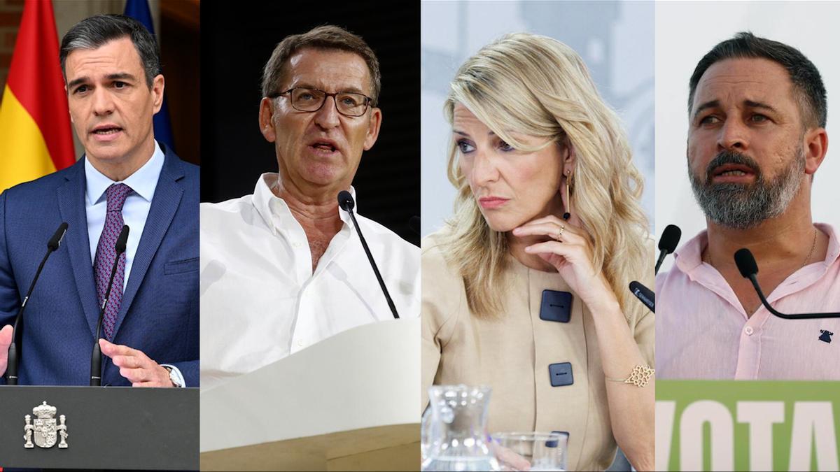 Programas electorales de los principales candidatos a la presidencia de España