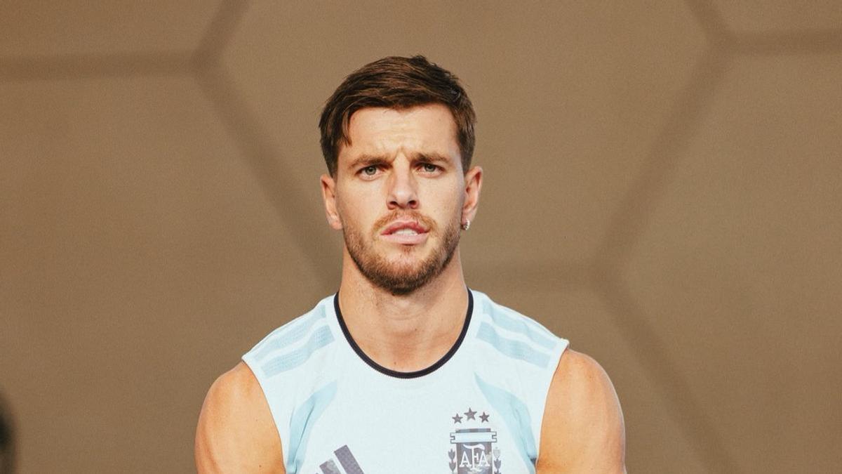 Giovani Lo Celso, en una sesión de entrenamiento de Argentina en Kansas durante el Mundial 2026