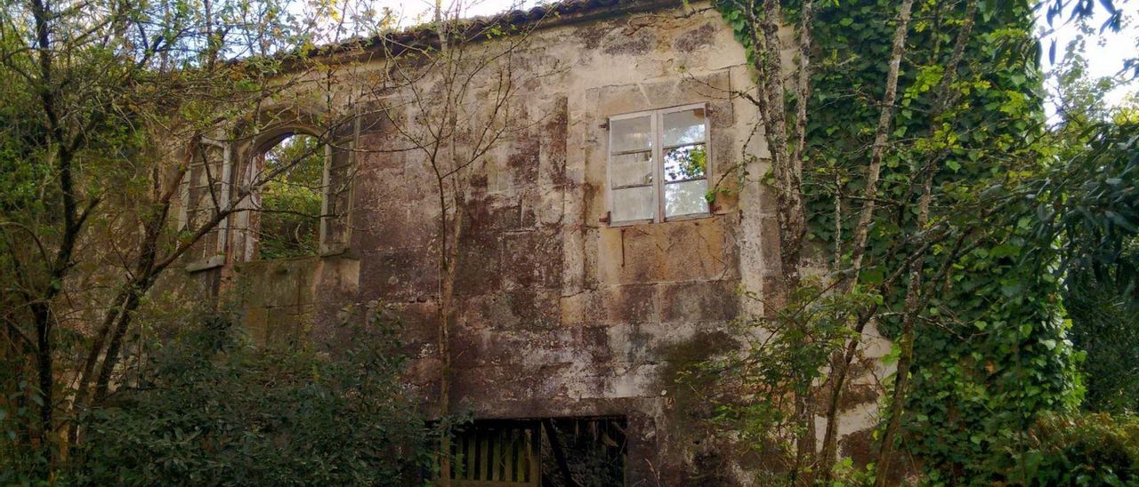 La parroquial de San Martiño de Ribeira (A Estrada) entró recientemente en la lista roja de patrimonio en peligro.