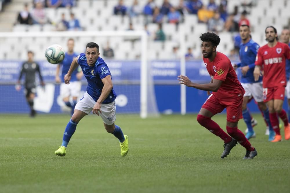 El partido del Oviedo ante el Numancia, en imágenes.