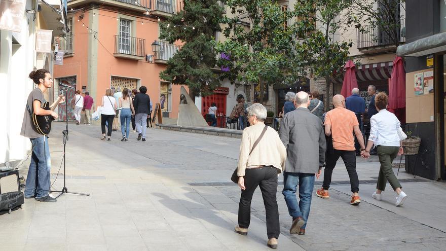 El carrer Sant Miquel s’omple de música per la Fira de l’Ascensió