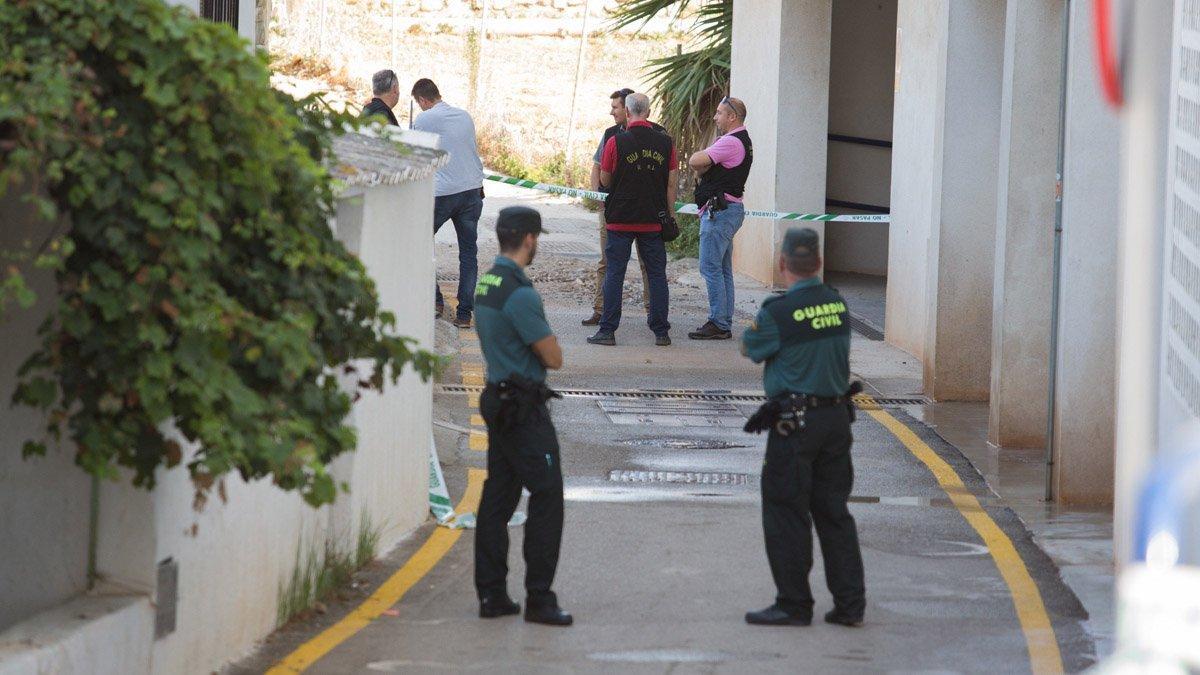 Vivienda de El Morche, núcleo de población de la localidad malagueña de Torrox, donde fue hallado el cadáver de una mujer de 44 años esta madrugada con heridas por arma blanca.