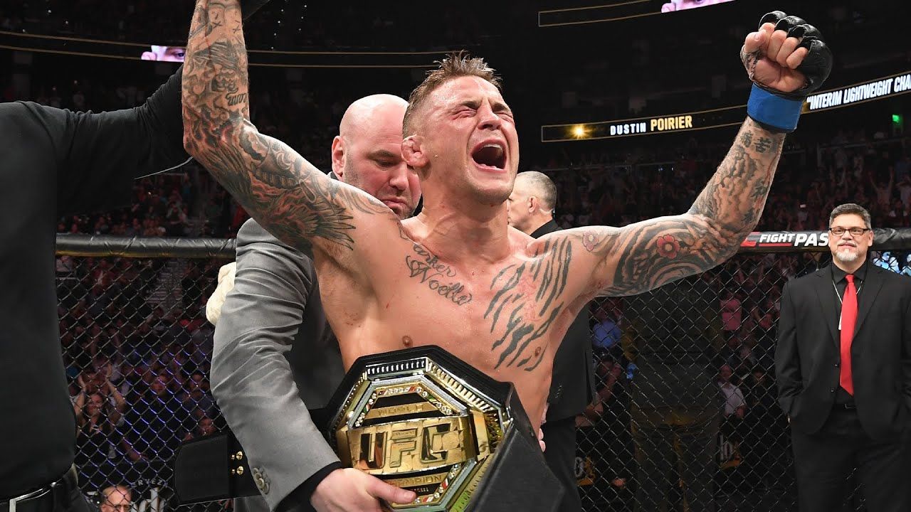 Dustin Poirier le pega un bofetón a un hombre en mitad de la calle por