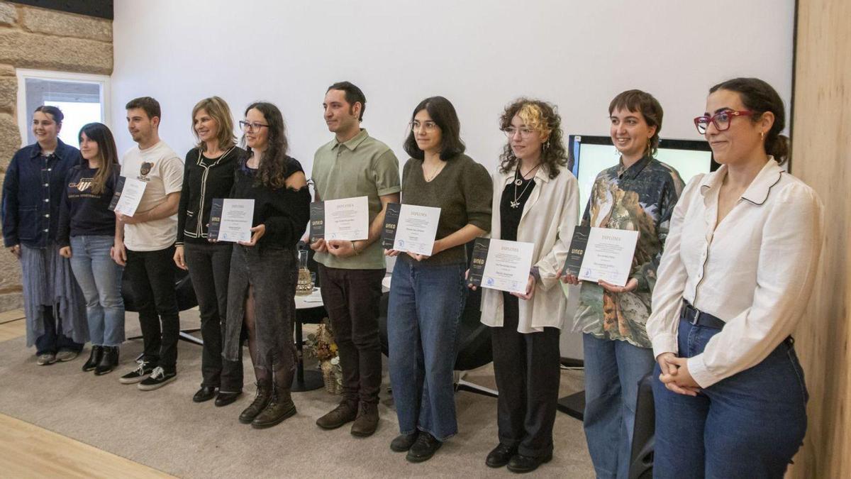 Los participantes, con la alcaldesa, la edil de Emprendimiento y las técnicas.
