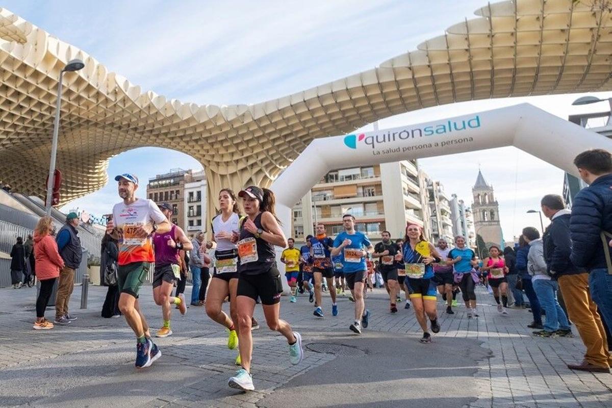Imagen de archivo de la Media Maratón de Sevilla.