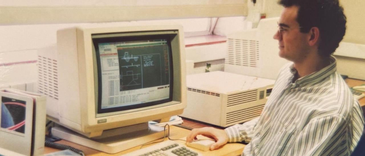 Rafael, en la residencia de estudiantes de Gran Bretaña donde fue a estudiar en el curso 91-92.