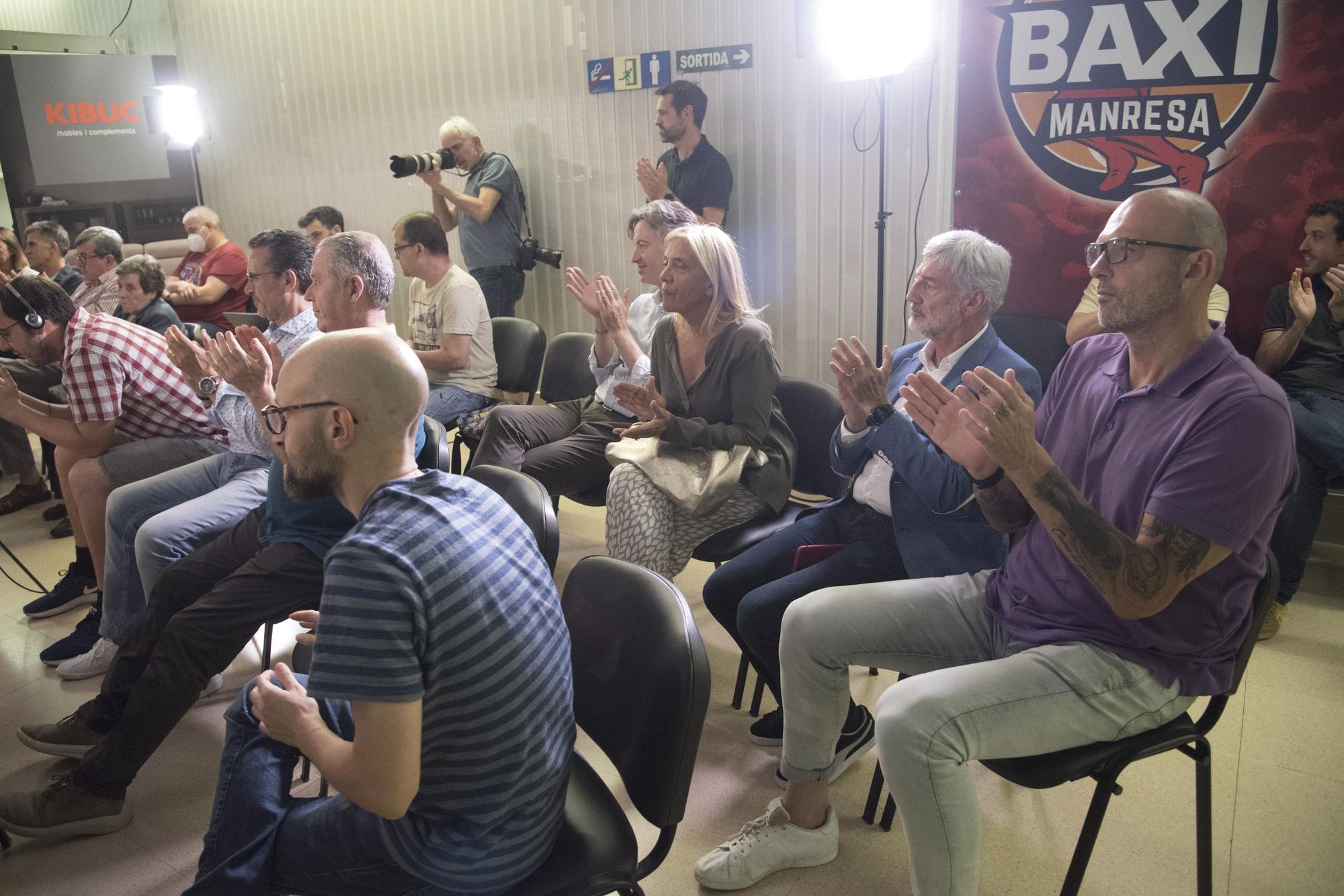 Acte de presentació de Jordi Serracanta com a nou president del Baxi