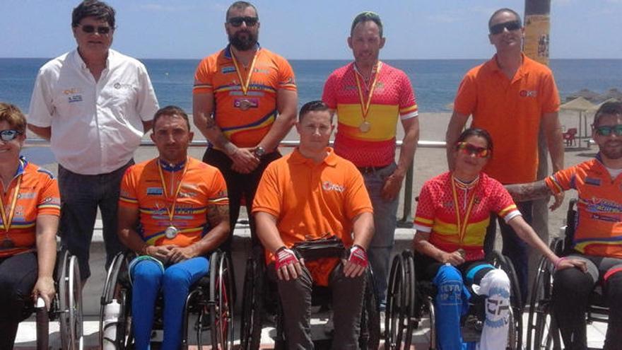 Catorce medallas para el ciclismo valenciano