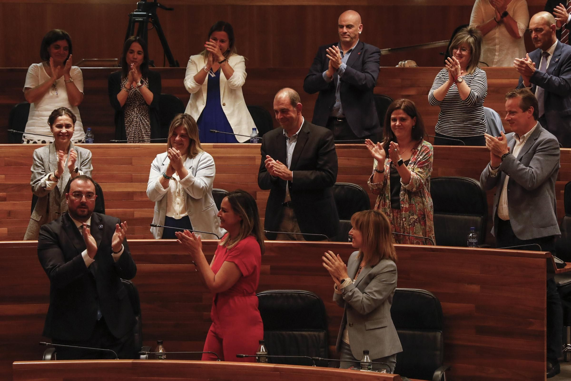 Adrián Barbón, investido presidente del Principado de Asturias