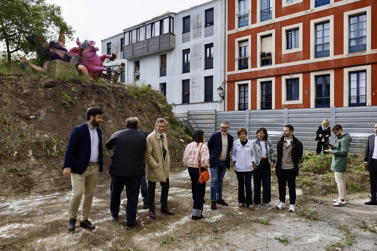 EN IMÁGENES: Comienzan las obras del futuro Centro de Arte Tabacalera de Gijón