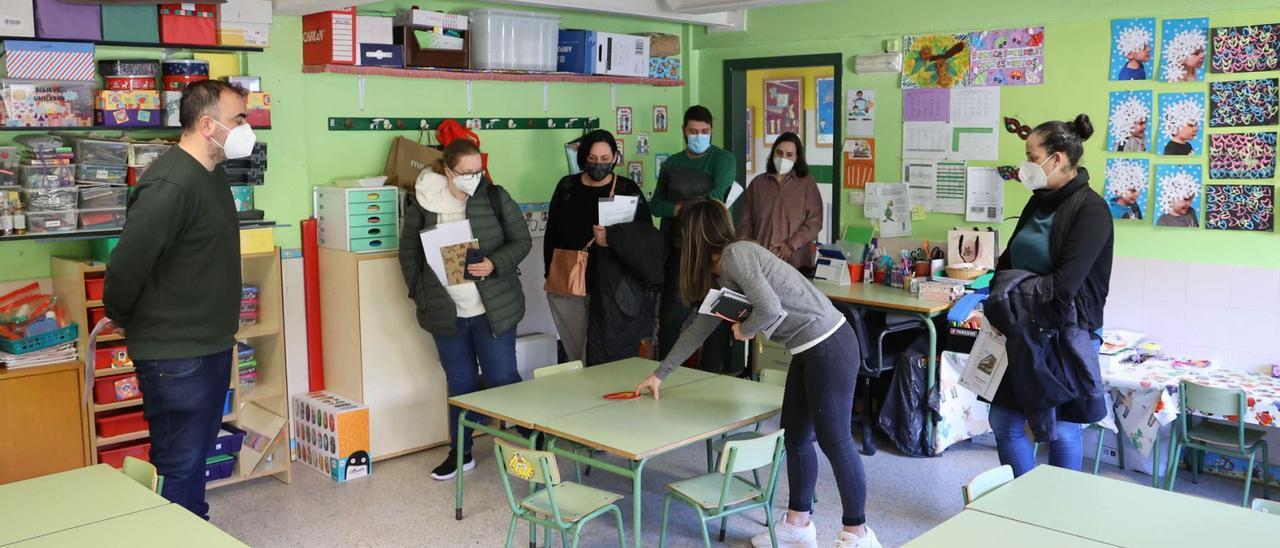 Los colegios de Vigo abren sus puertas a los futuros alumnos.