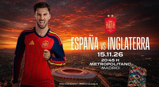 El Metropolitano acogerá el España - Inglaterra de la Nations League