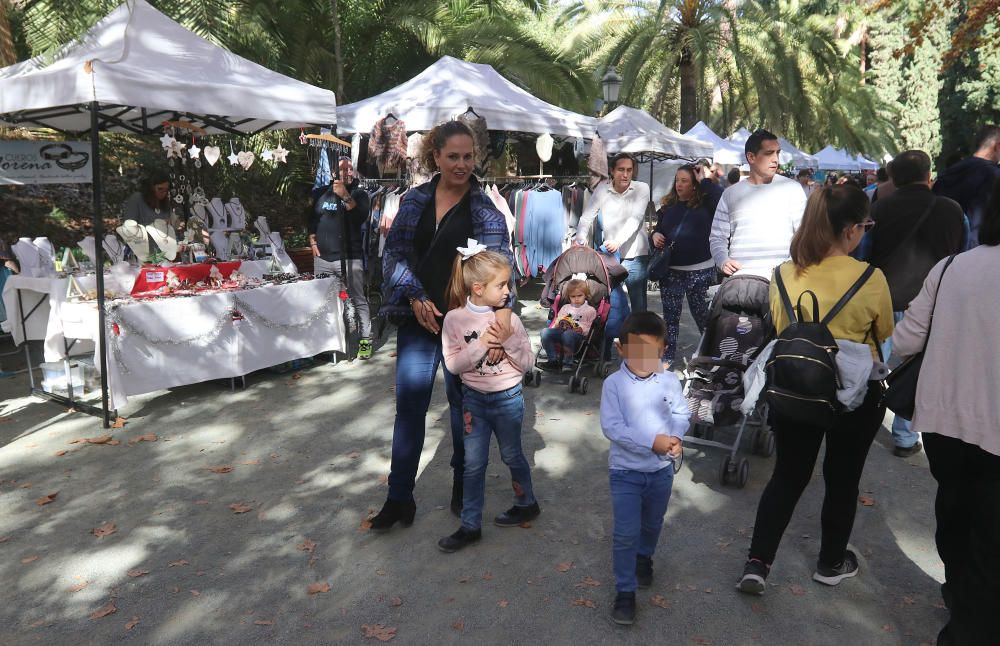 Afluencia masiva de público al botánico con motivo del mercado navideño que ofrecía, además, la posibilidad de visitar de forma gratuita, los jardines