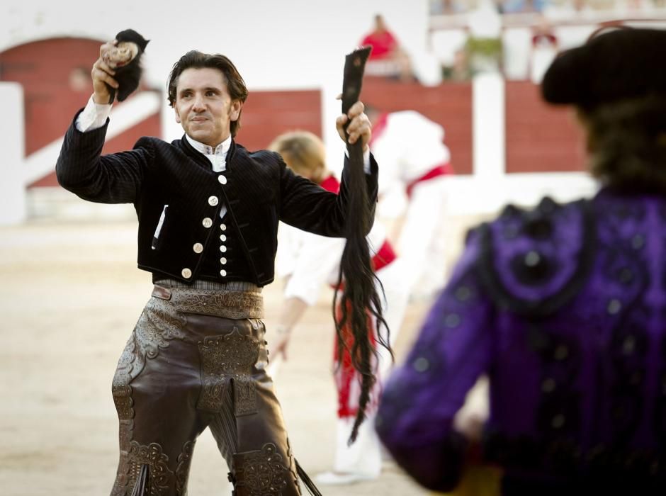 Rejoneo en la feria taurina de Begoña.