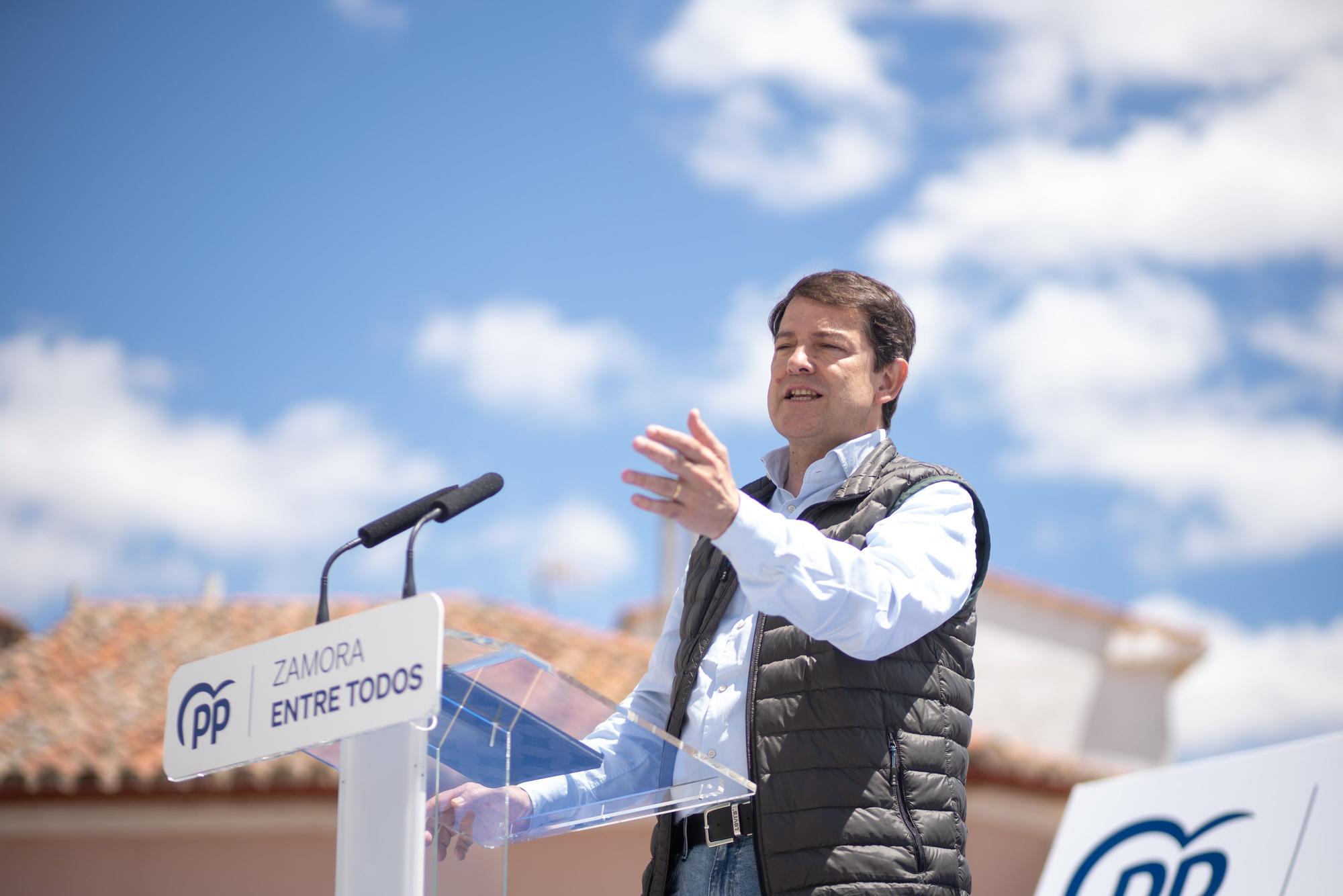 Acto del Partido Popular (PP) de Zamora en apoyo a Jesús María Prada