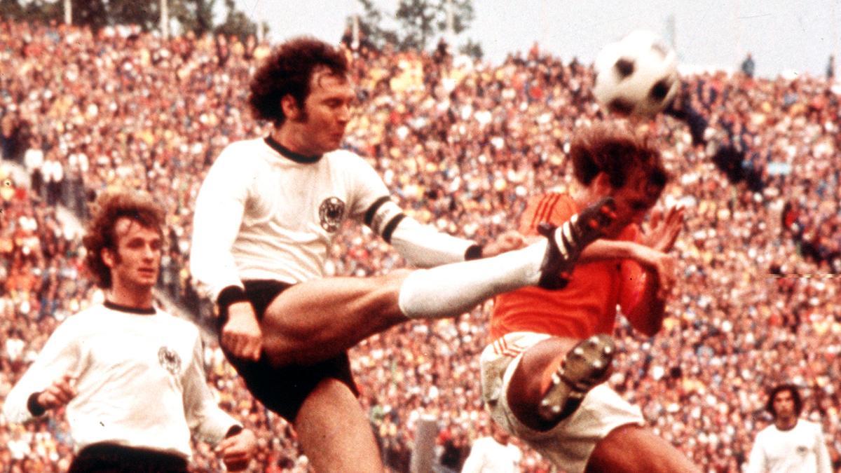 Beckenbauer disputó y ganó la final del Mundial '74