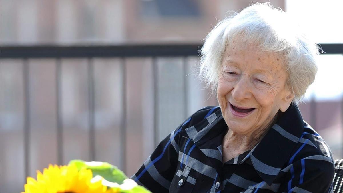 La poeta polaca Wislawa Szymborska, ganadora del Nobel