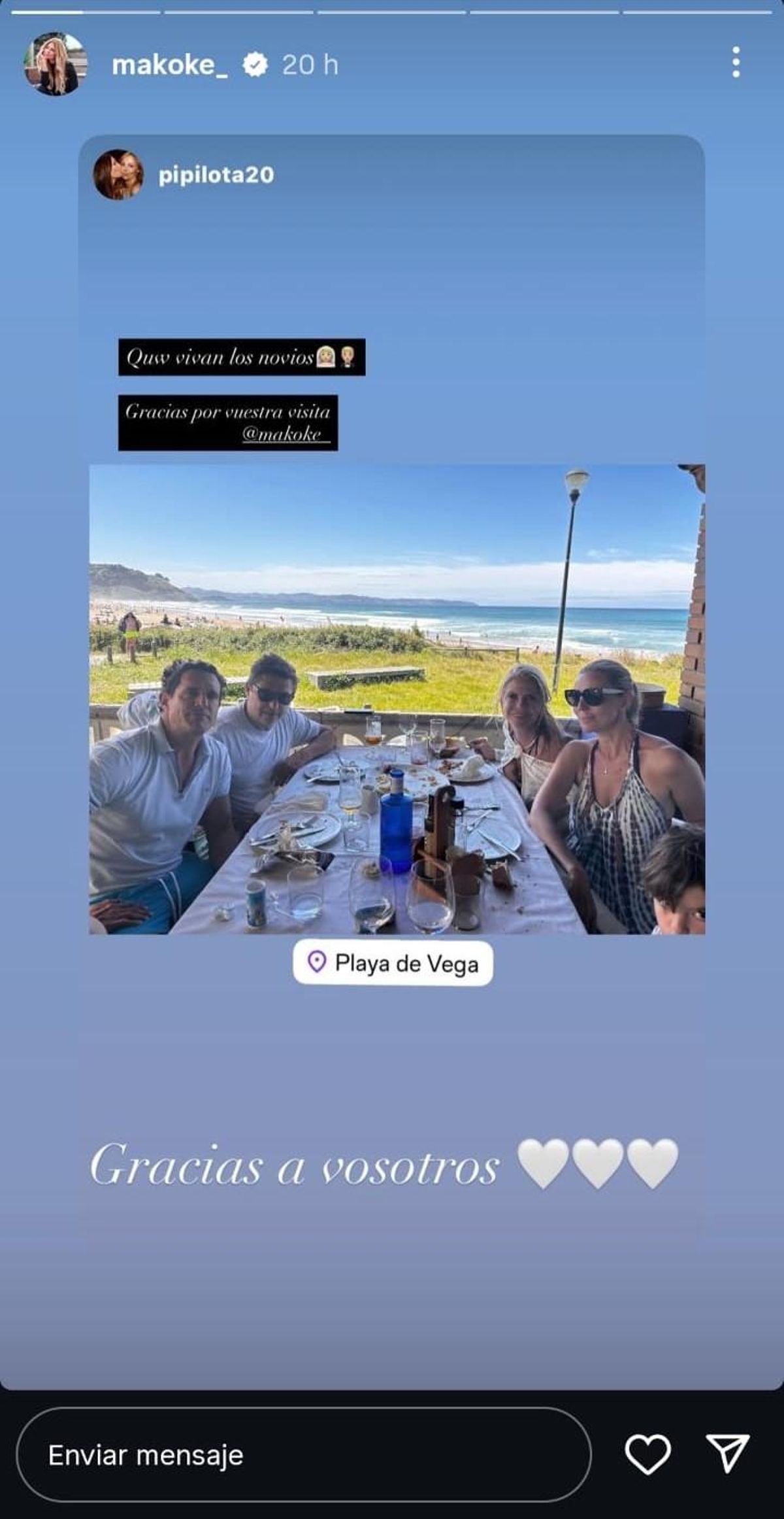 Makoke de vacaciones en Asturias antes de pasar por el altar: la villa marinera y con encanto en la que se refugia la colaboradora