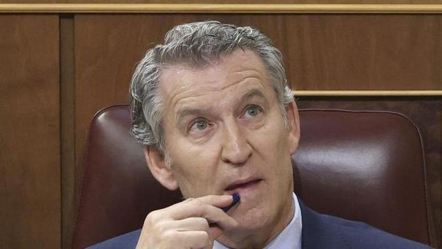 El president del Partit Popular, Alberto Núñez Feijóo.
| MARTA FERNÁNDEZ / EUROPA PRESS