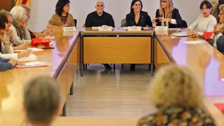 Reunió de treball de l&#039;assemblea del Consell Nacional de Dones a Girona