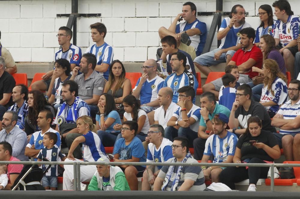 El Hércules despierta tarde en Valencia