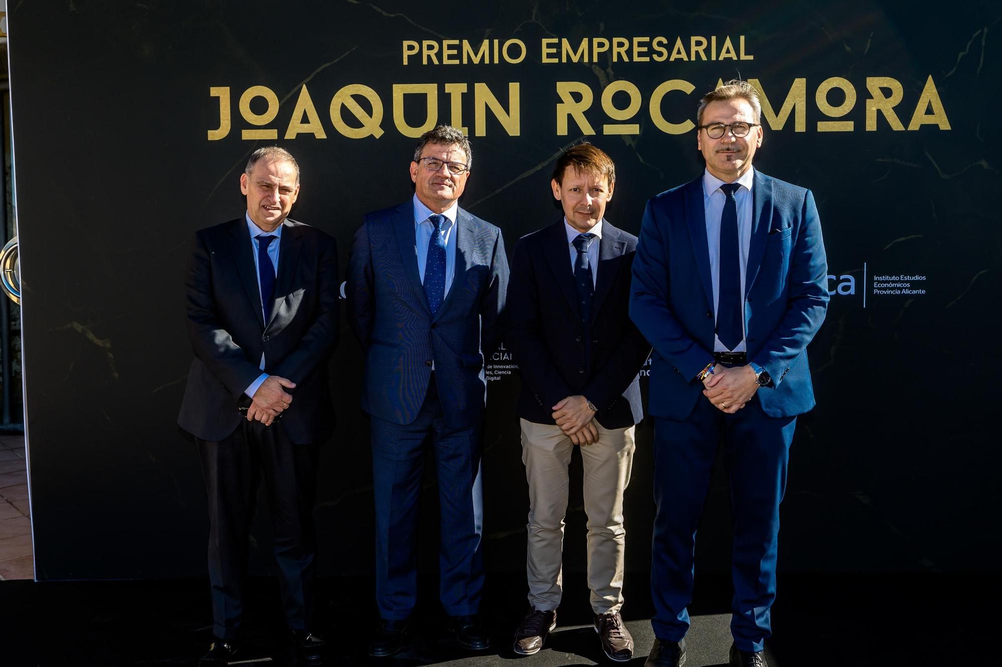 Primera edición del Premio Empresarial Joaquín Rocamora concedido a Jose Juan Fornés