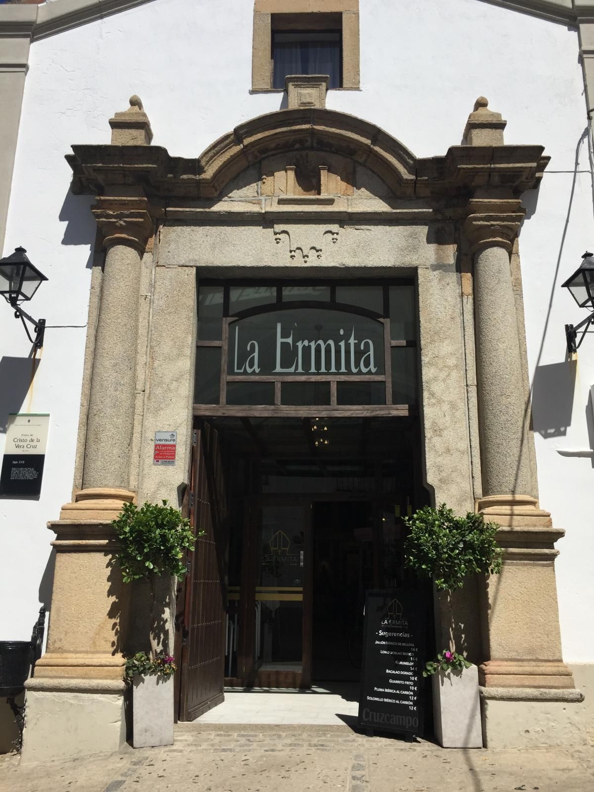 El restaurante La Ermita de Jerez de los Caballeros