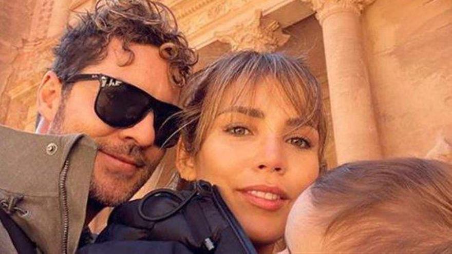 David Bisbal y Rosanna Zanetti, de turistas en Jordania