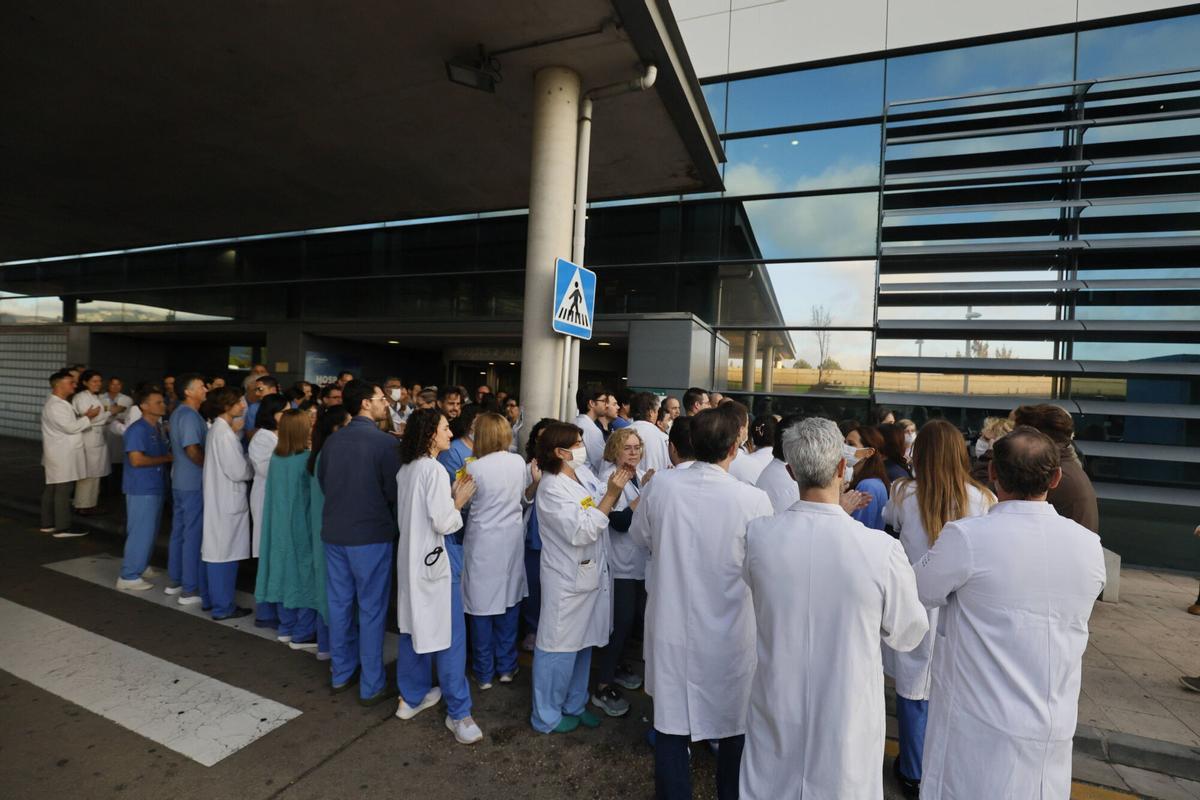 La huelga de médicos en Mallorca, en imágenes