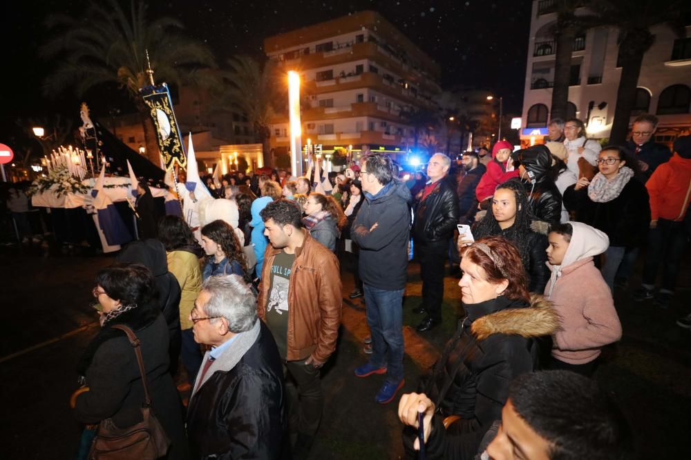 Con más incertidumbre de la esperada en un primer momento, a las 20.10 horas se daba inicio a la procesión