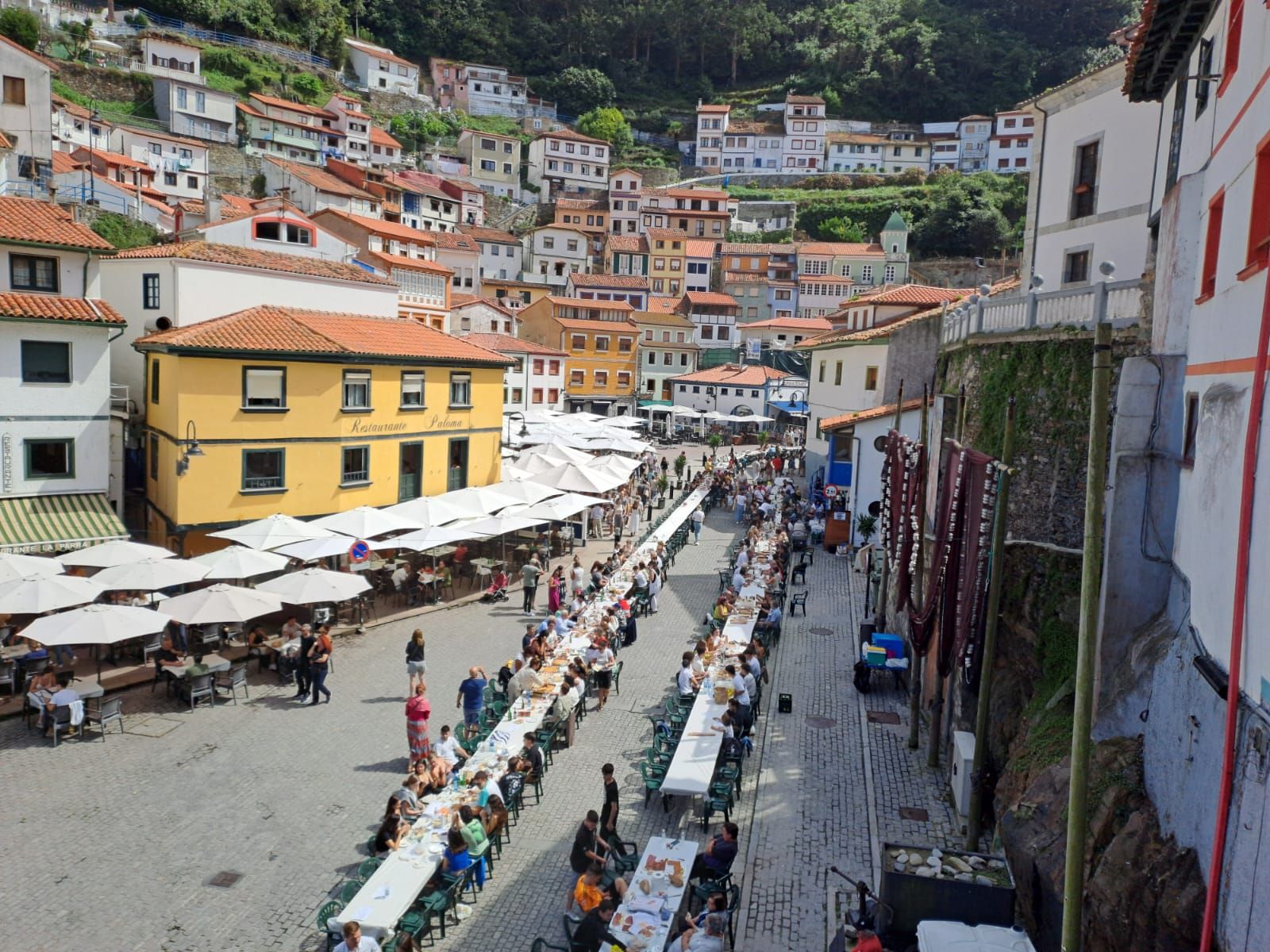 En imágenes: La comida en la calle de Cudillero